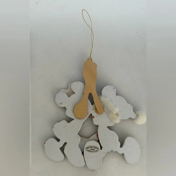 VINTAGE: Disney | 1985 Disney Mickey & Minnie Mouse Christmas Tree Ornament - Picture 6 of 8